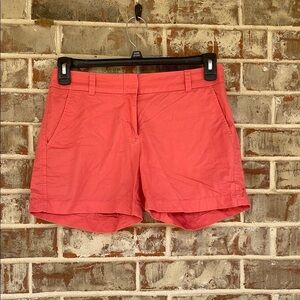 J. Crew Women's Coral Chino Shorts